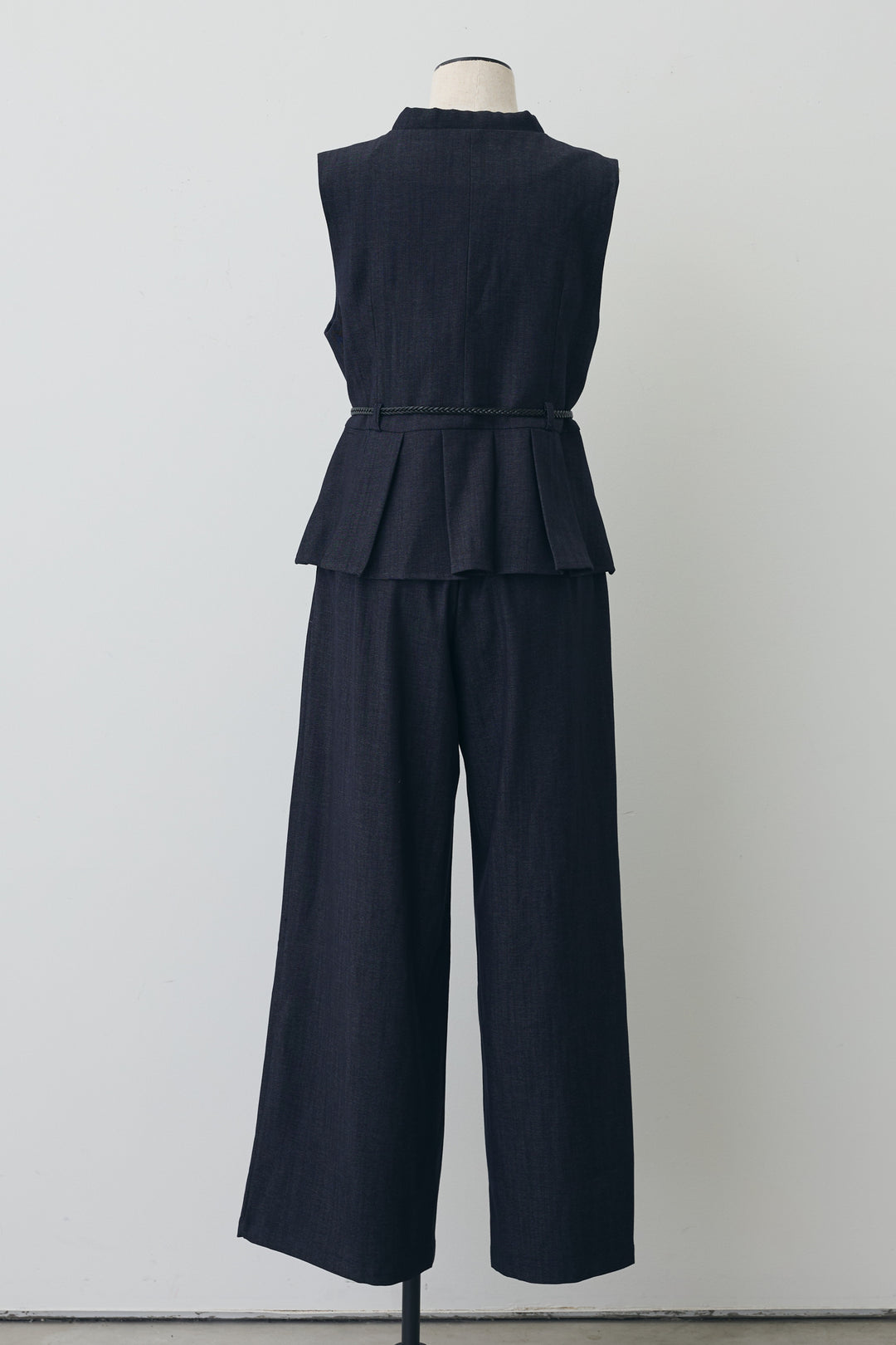 [予約]スカーフセットデニムマニッシュセットアップ