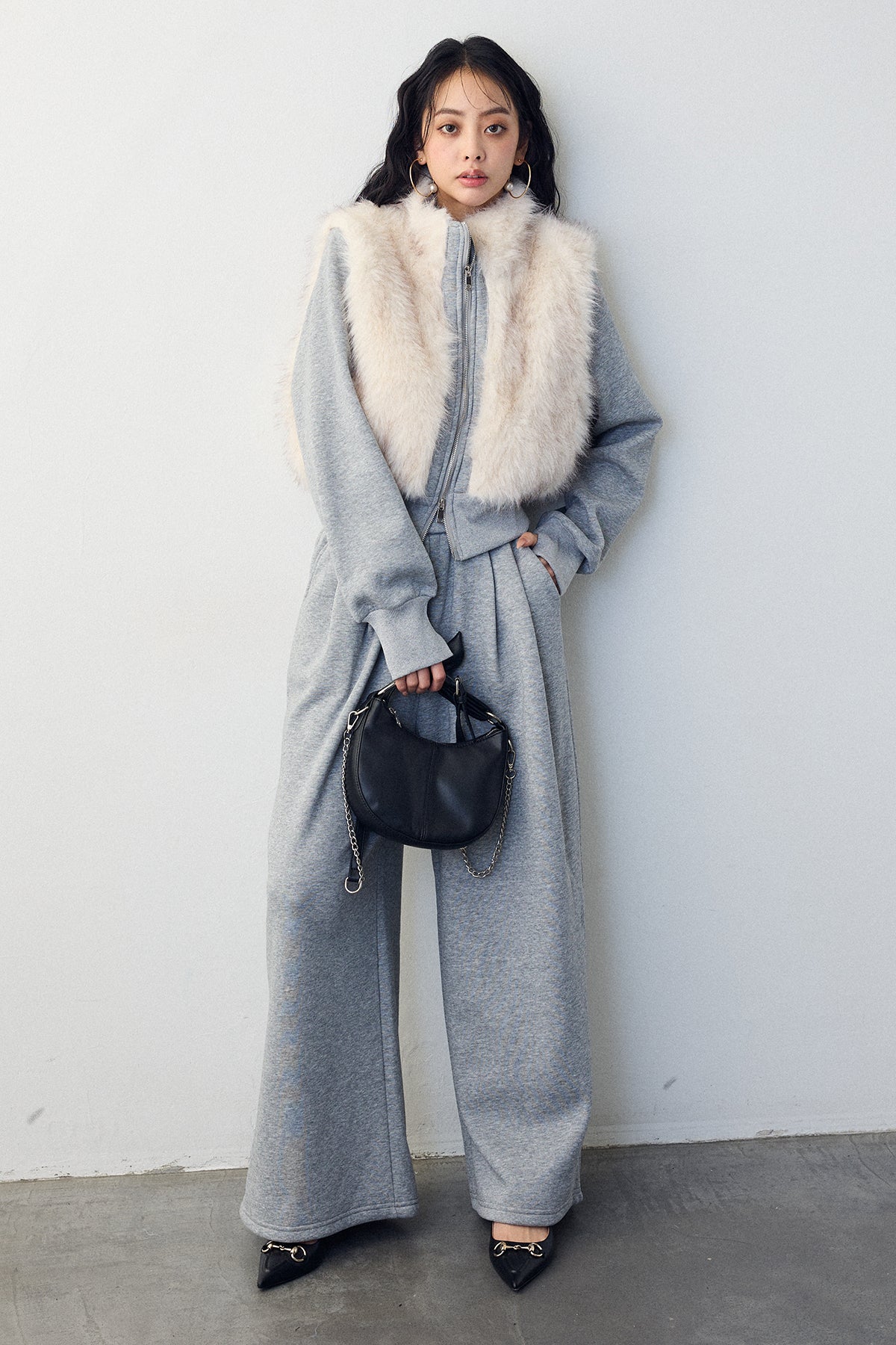 予約]ファードッキングスウェットセットアップ – Frene