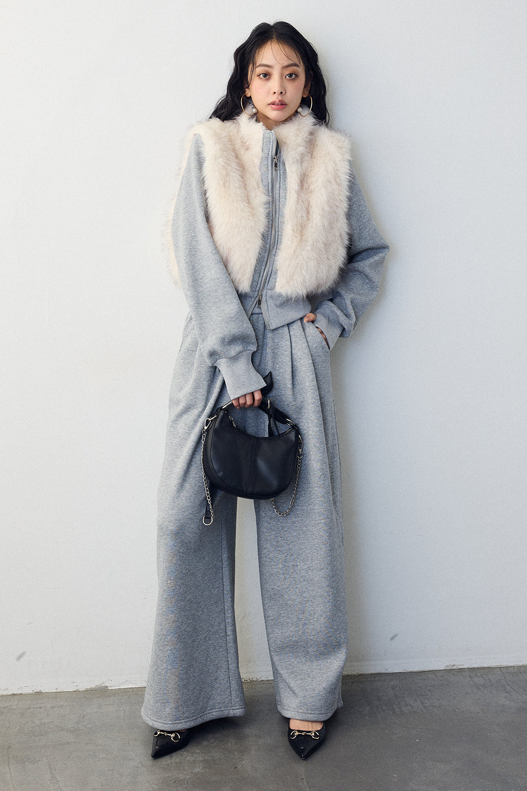 [予約]ファードッキングスウェットセットアップ