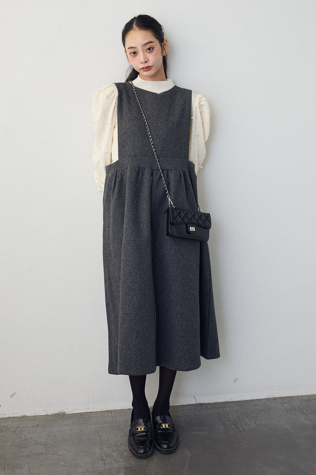 [予約]ウォレットキルティングチェーンBAG