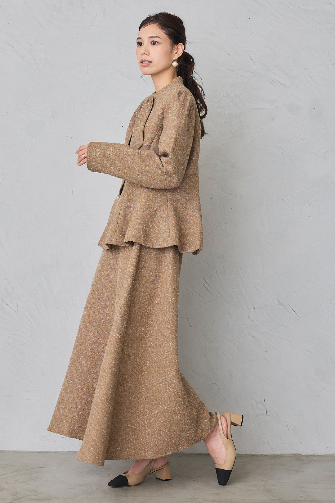 [予約]プリンセスラインツイードジャケットセットアップ