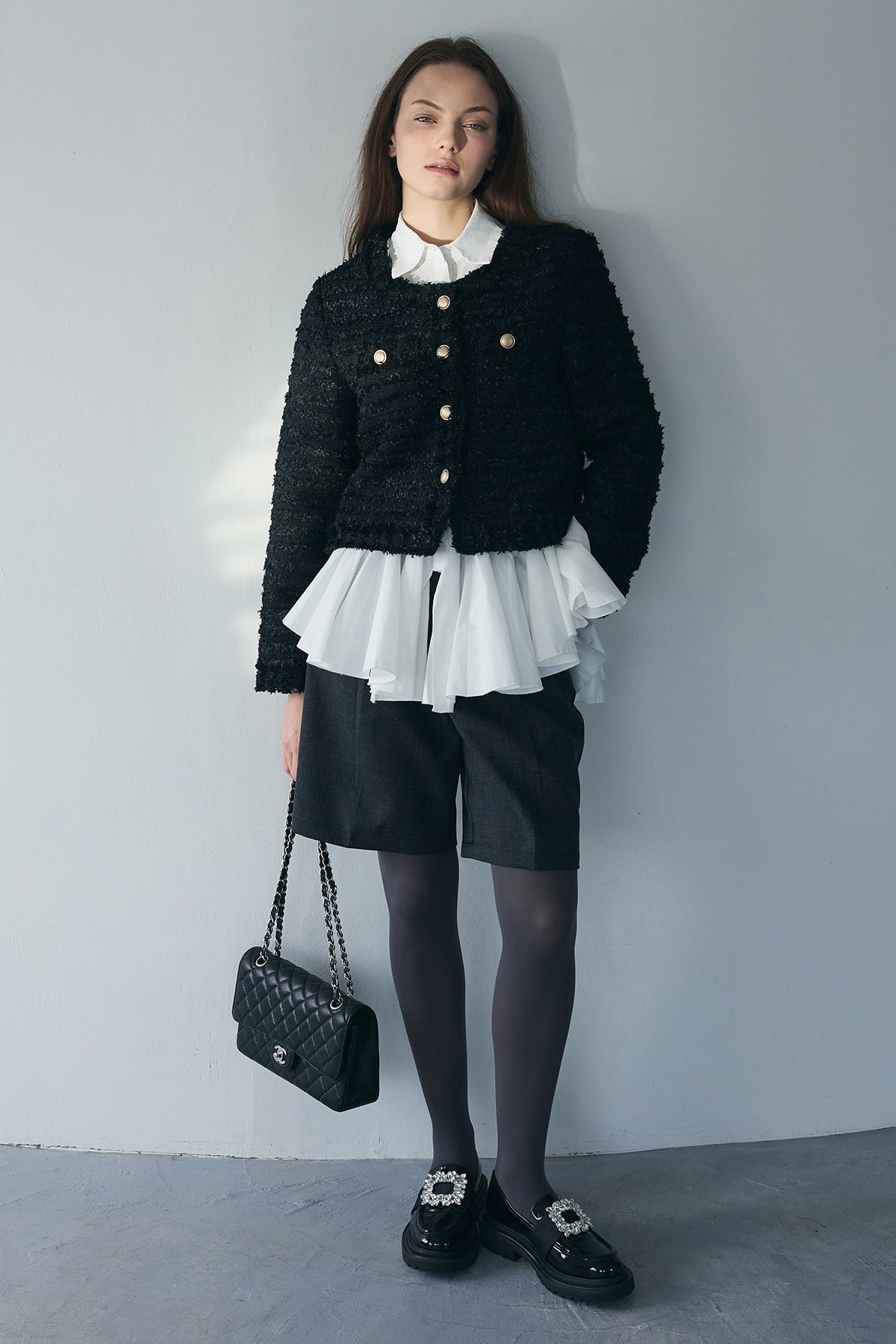 予約]フレンチクラシックツイードジャケット – Frene