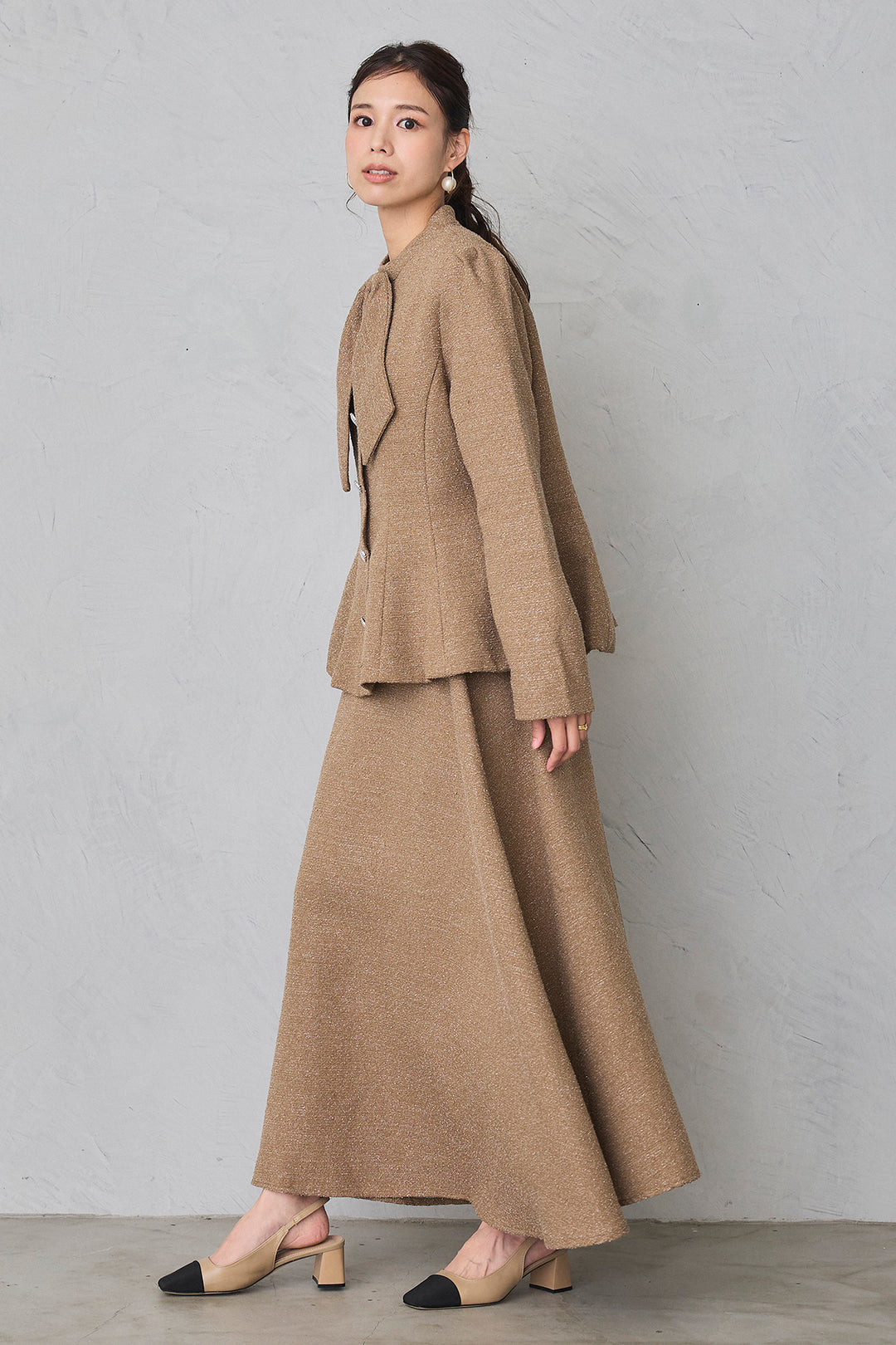 [予約]プリンセスラインツイードジャケットセットアップ