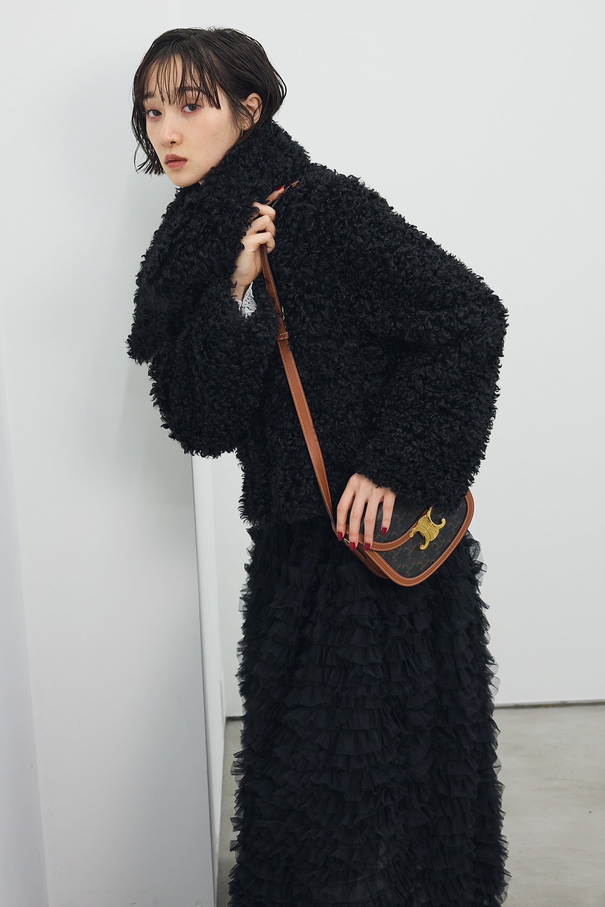 予約]BIGカラープードルショートコート – Frene