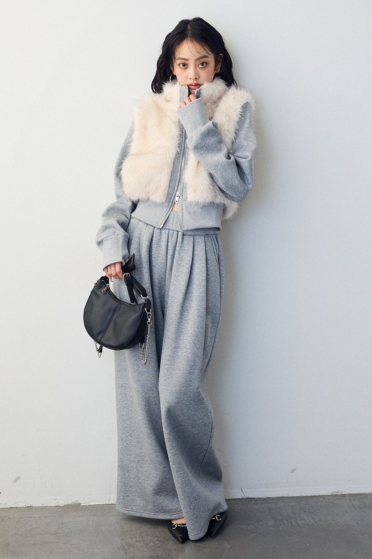 予約]ファードッキングスウェットセットアップ – Frene