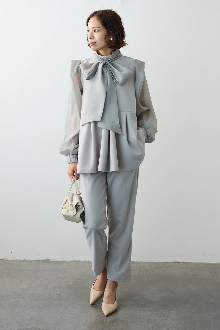 [予約]スリムテーパードパンツ