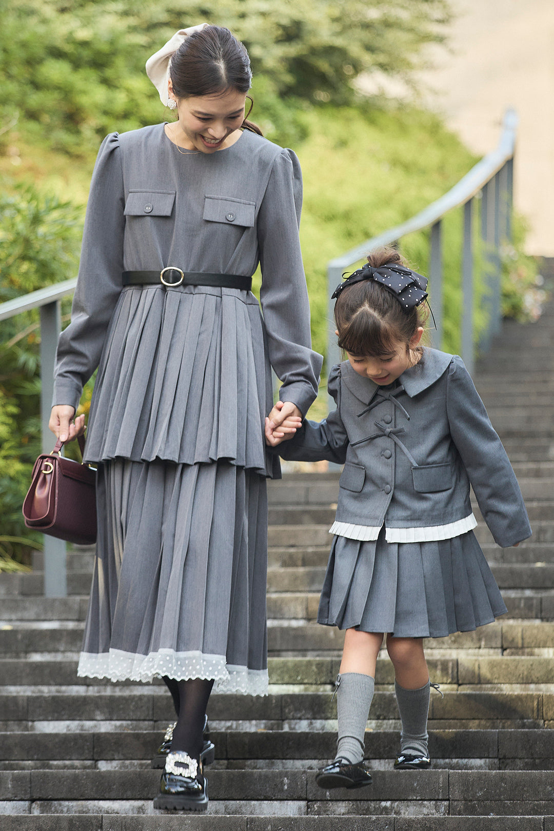 [予約]クラシカルプリーツジャケットセットアップ