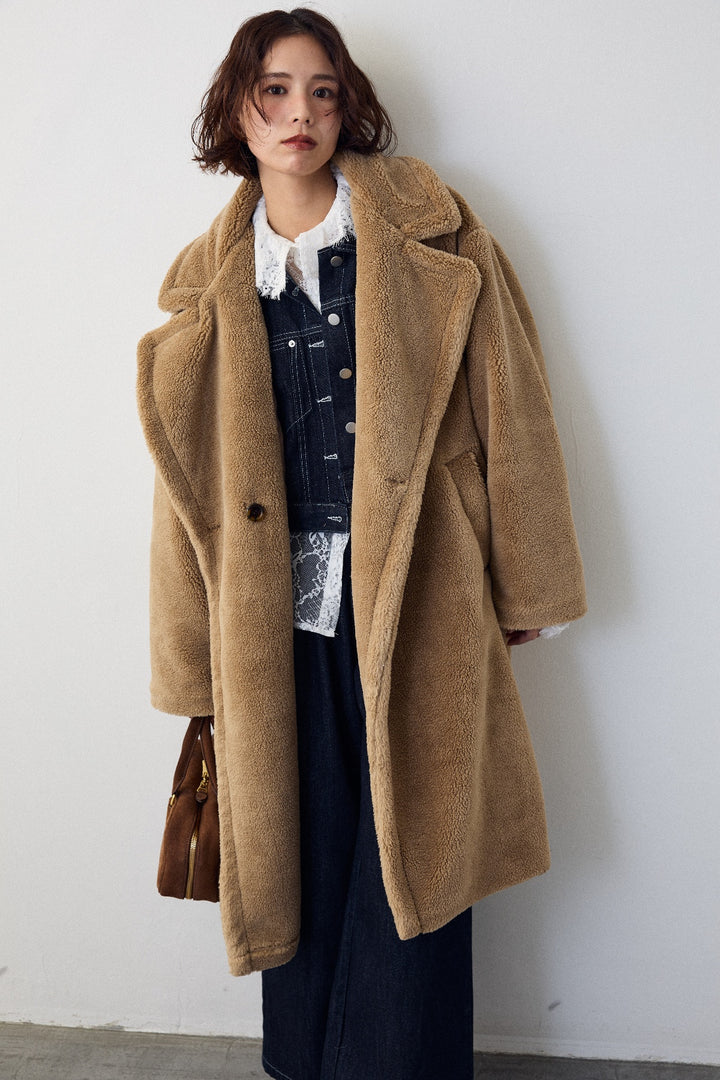 [予約]テディボアロングコート