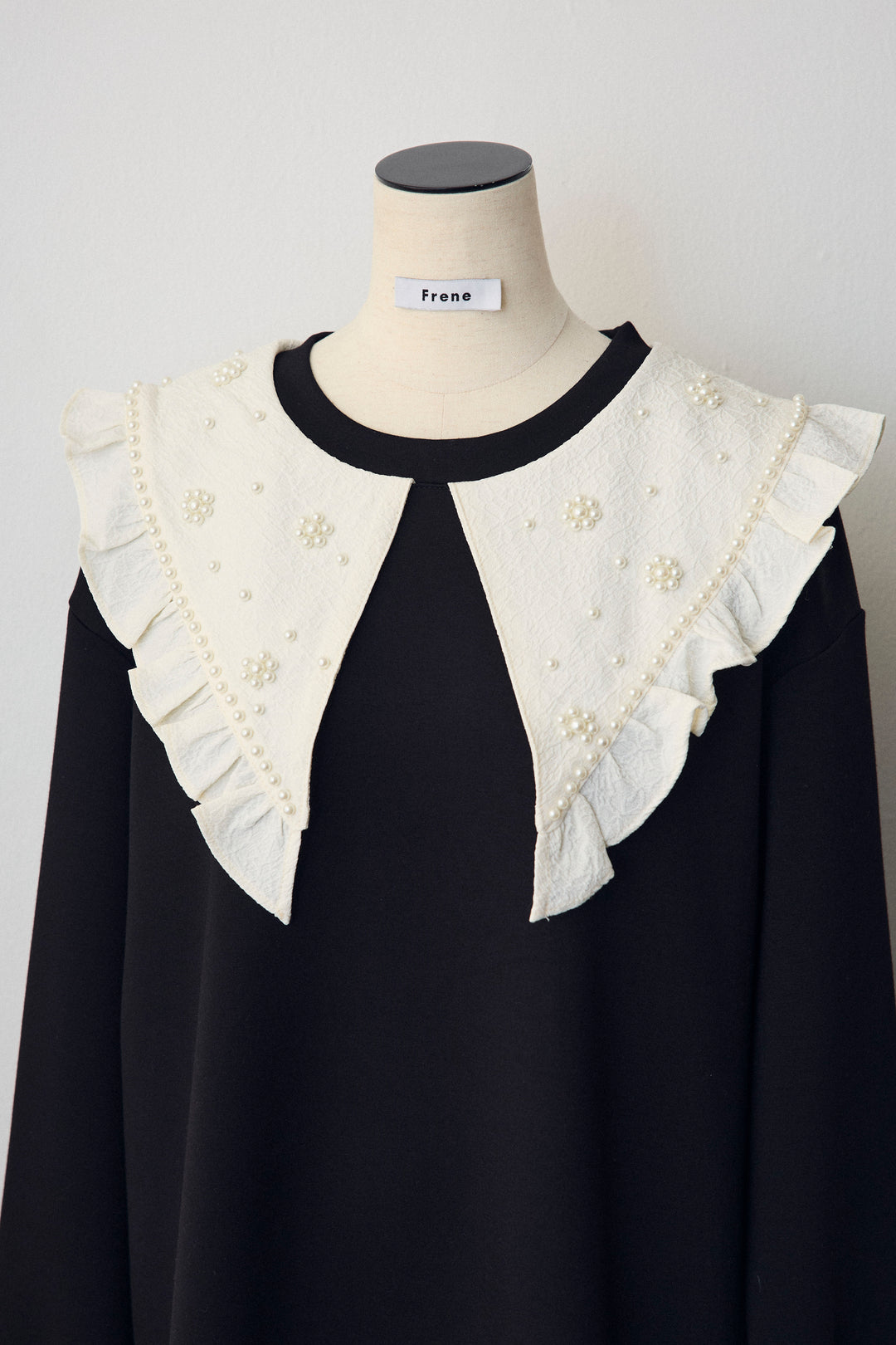 [予約]パールフラワーBIGカラースウェットワンピ