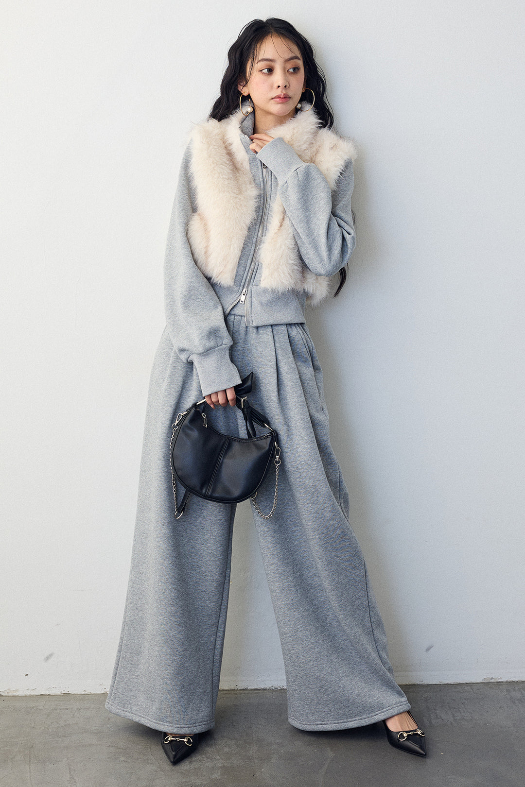 [予約]ファードッキングスウェットセットアップ