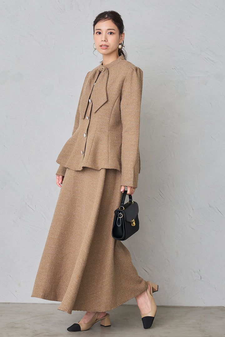 [予約]プリンセスラインツイードジャケットセットアップ