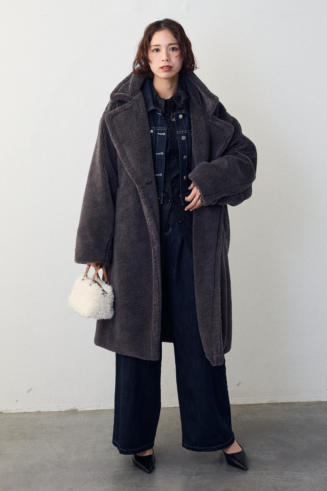 [予約]テディボアロングコート