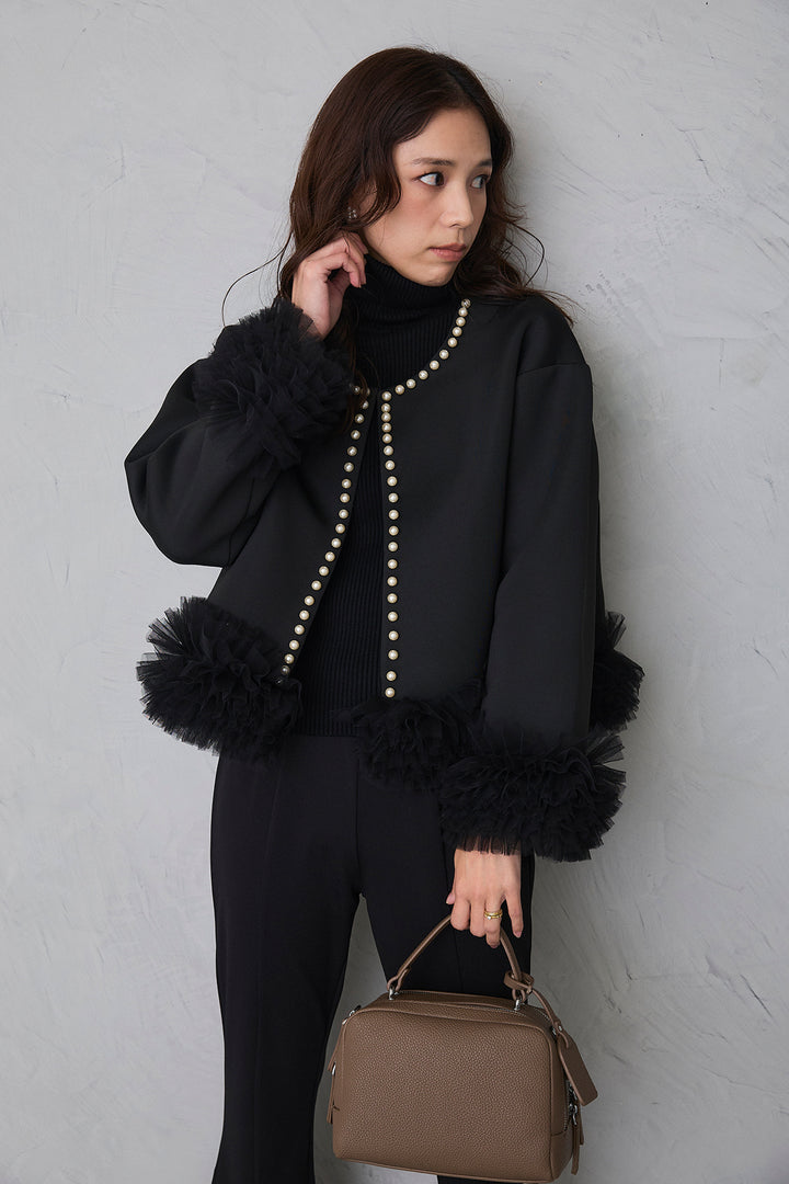 [予約]ホイップチュールパールボンディングジャケット