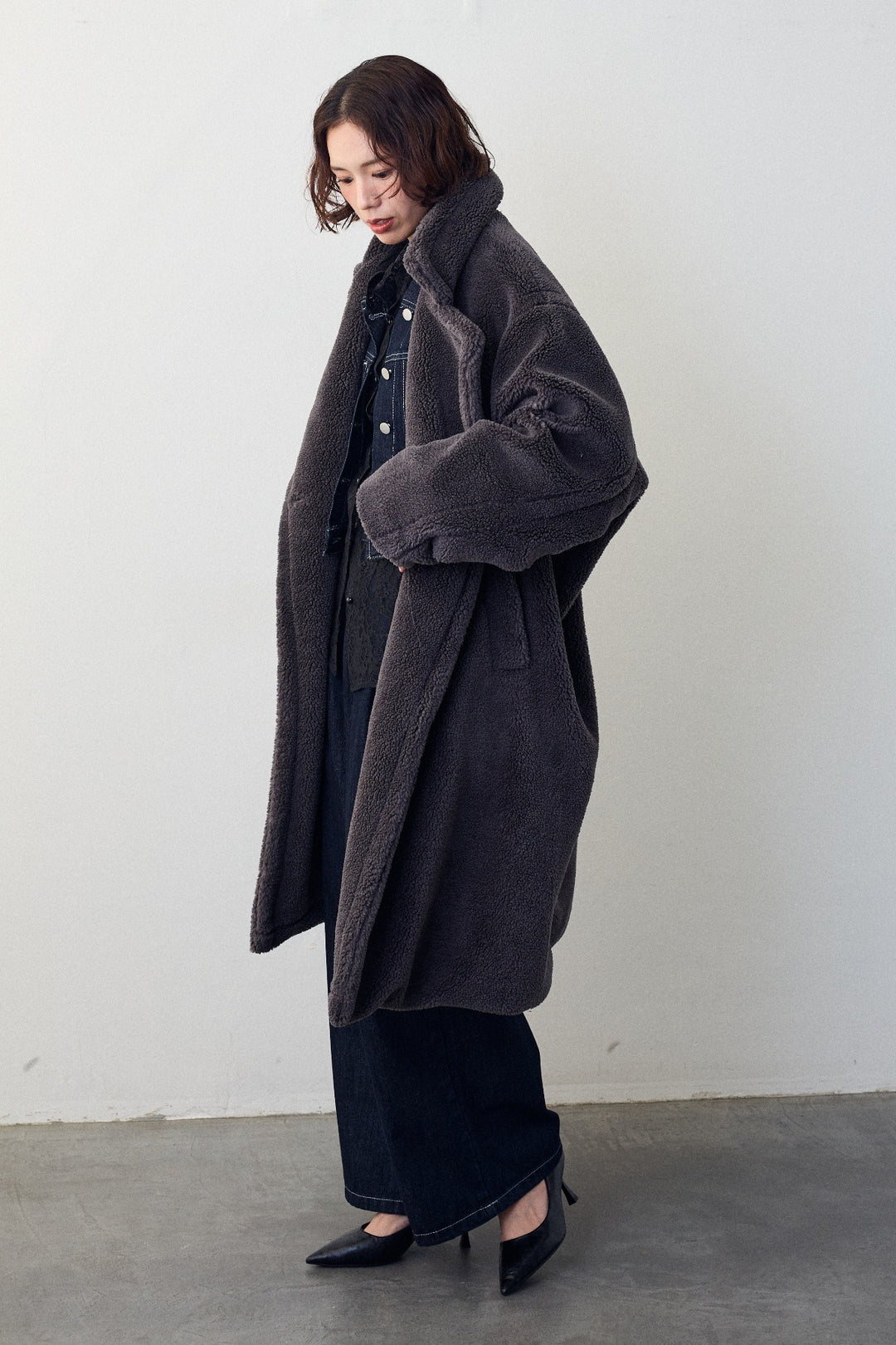 [予約]テディボアロングコート