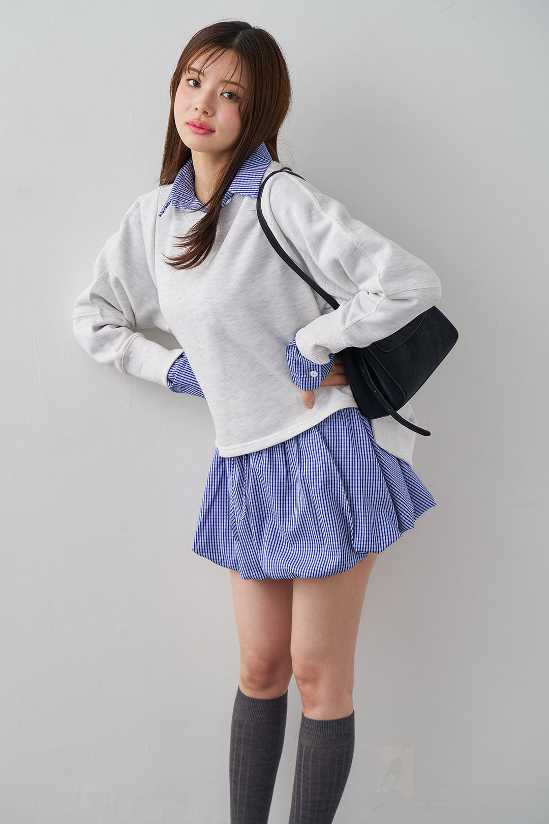 [予約]コクーンシルエットライトスウェットPO