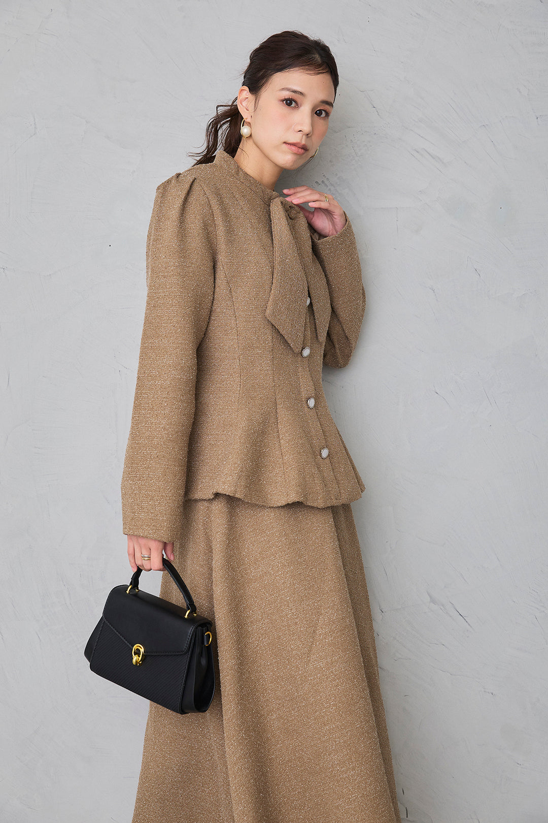 [予約]プリンセスラインツイードジャケットセットアップ