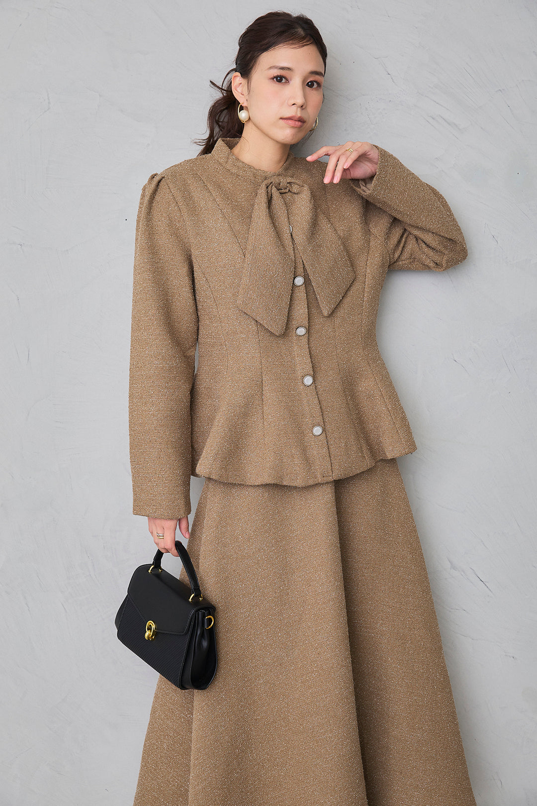 [予約]プリンセスラインツイードジャケットセットアップ