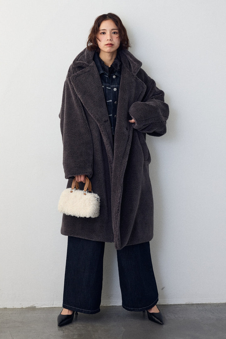 [予約]テディボアロングコート