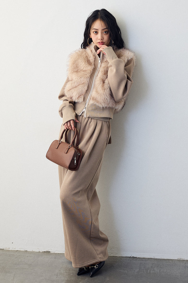 [予約]ファードッキングスウェットセットアップ