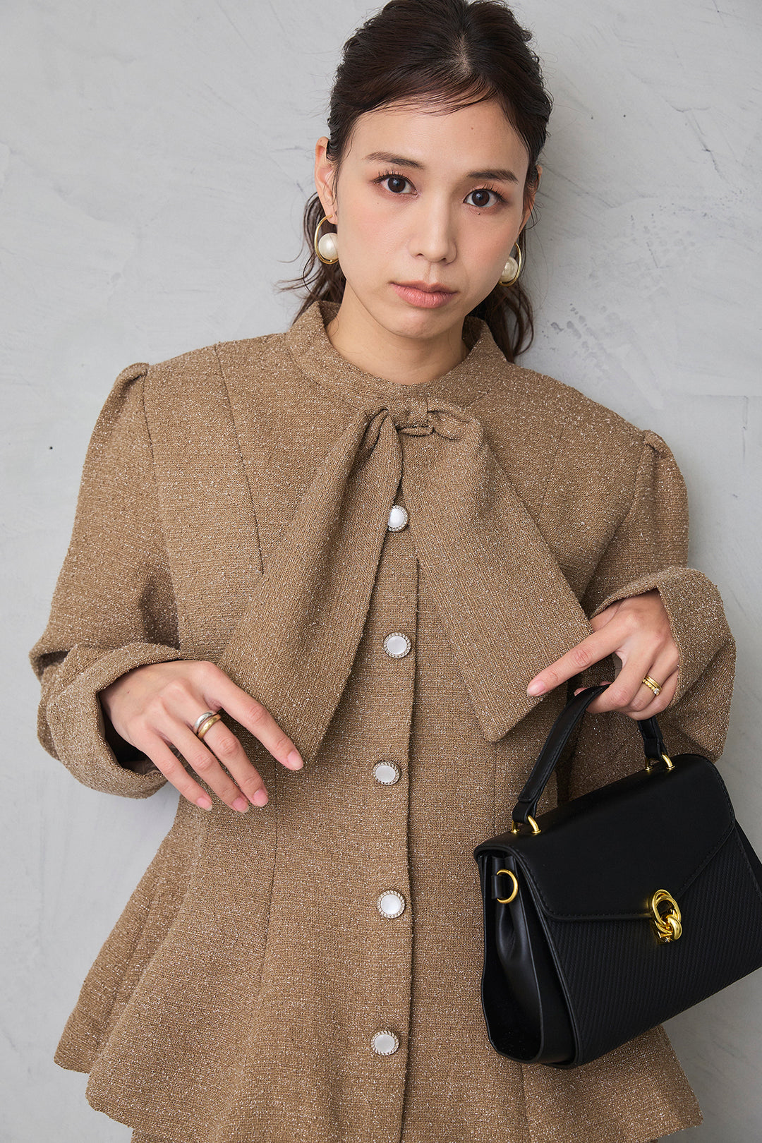 [予約]プリンセスラインツイードジャケットセットアップ