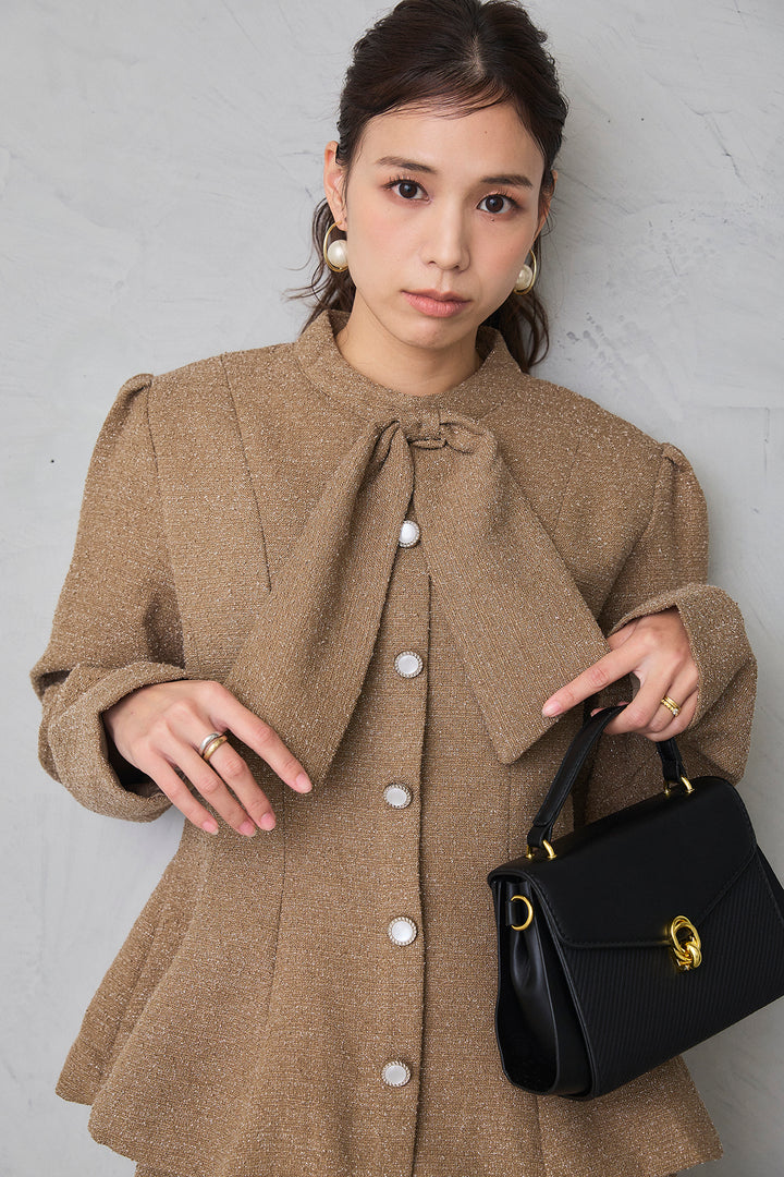 [予約]プリンセスラインツイードジャケットセットアップ