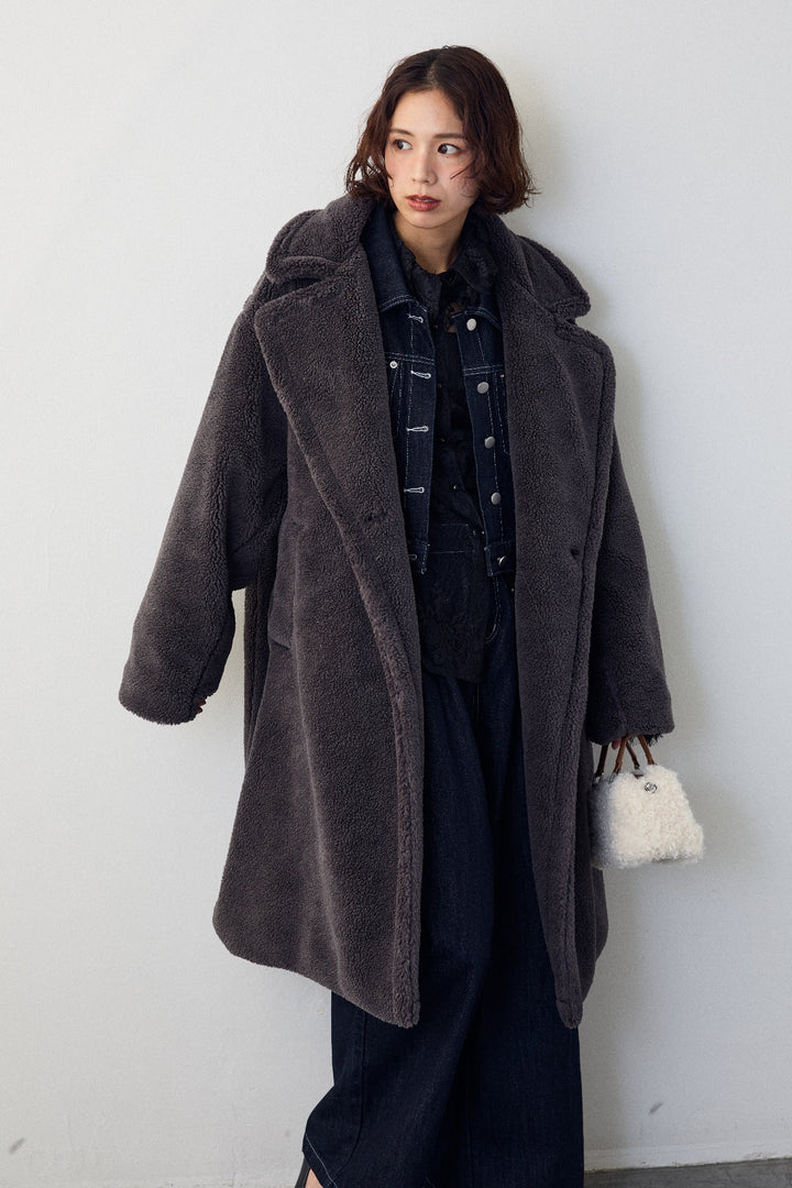 [予約]テディボアロングコート