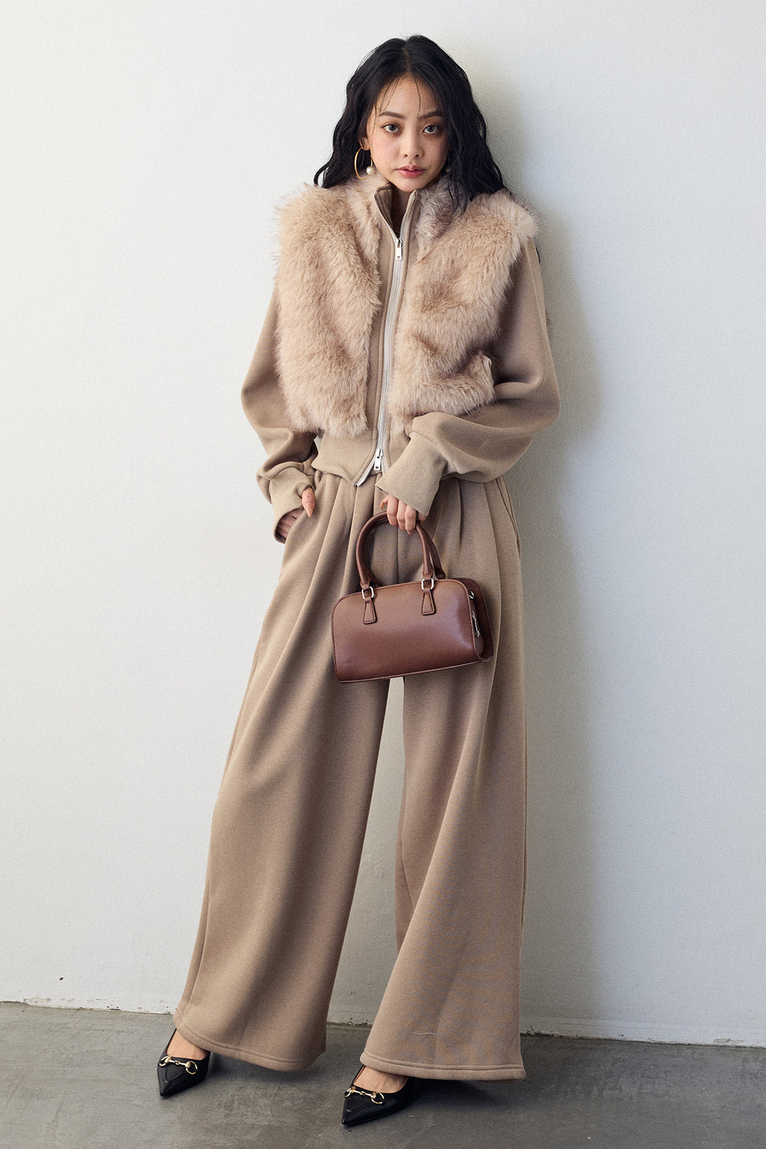 [予約]ファードッキングスウェットセットアップ