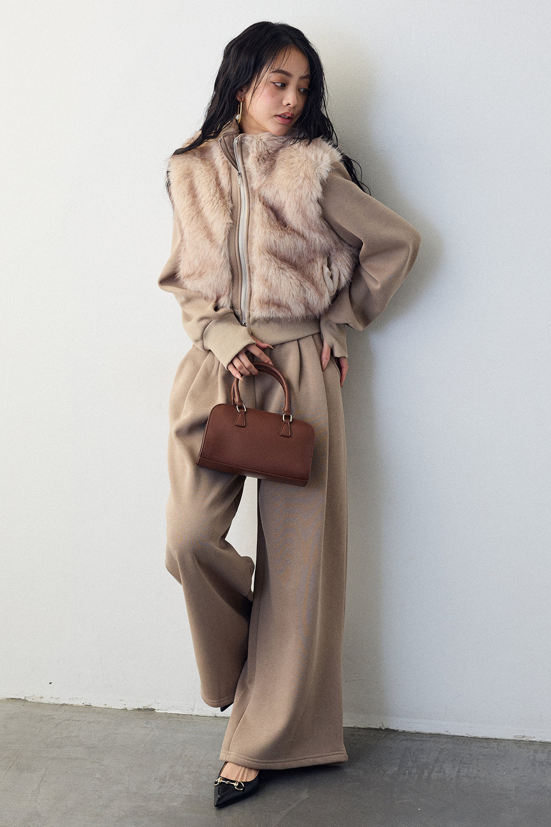 [予約]ファードッキングスウェットセットアップ