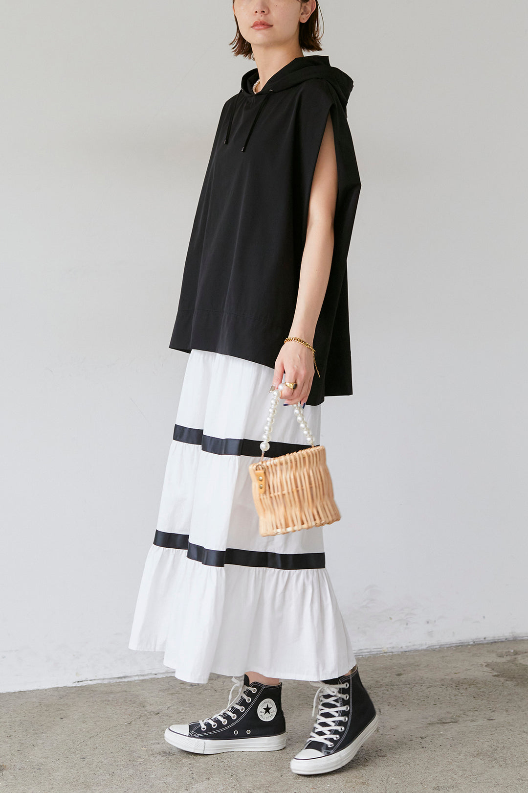 [予約]ティアードスカート