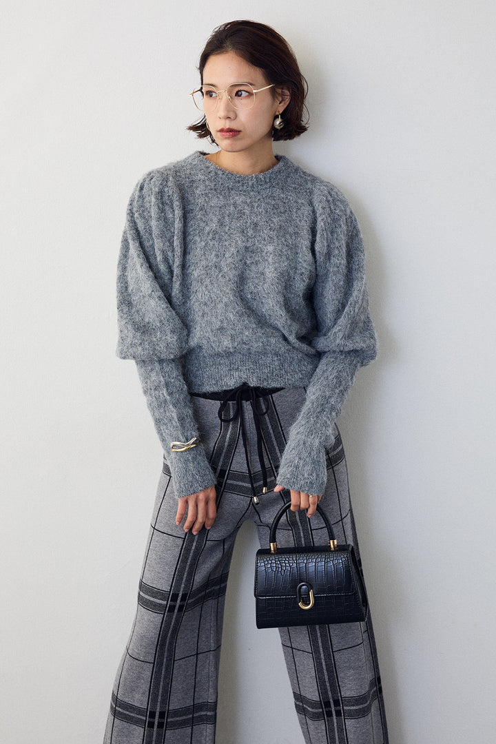 [予約]モヘアパフスリーブプルオーバー