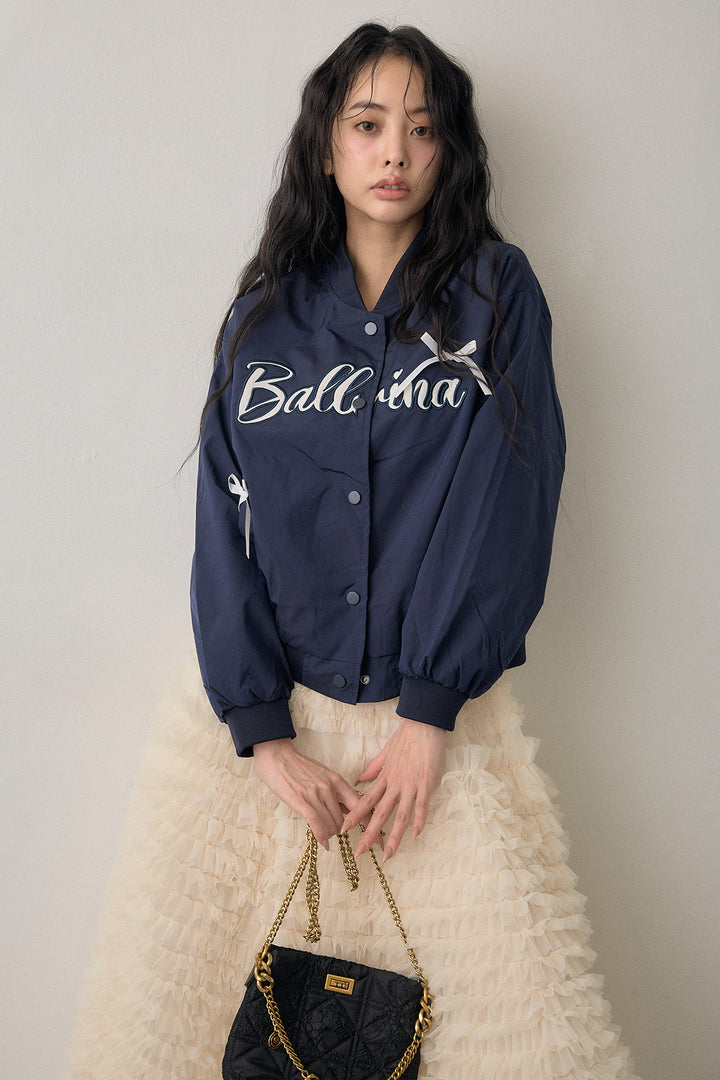 [予約]ballerinaリボンブルゾン