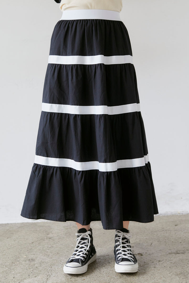 [予約]ティアードスカート