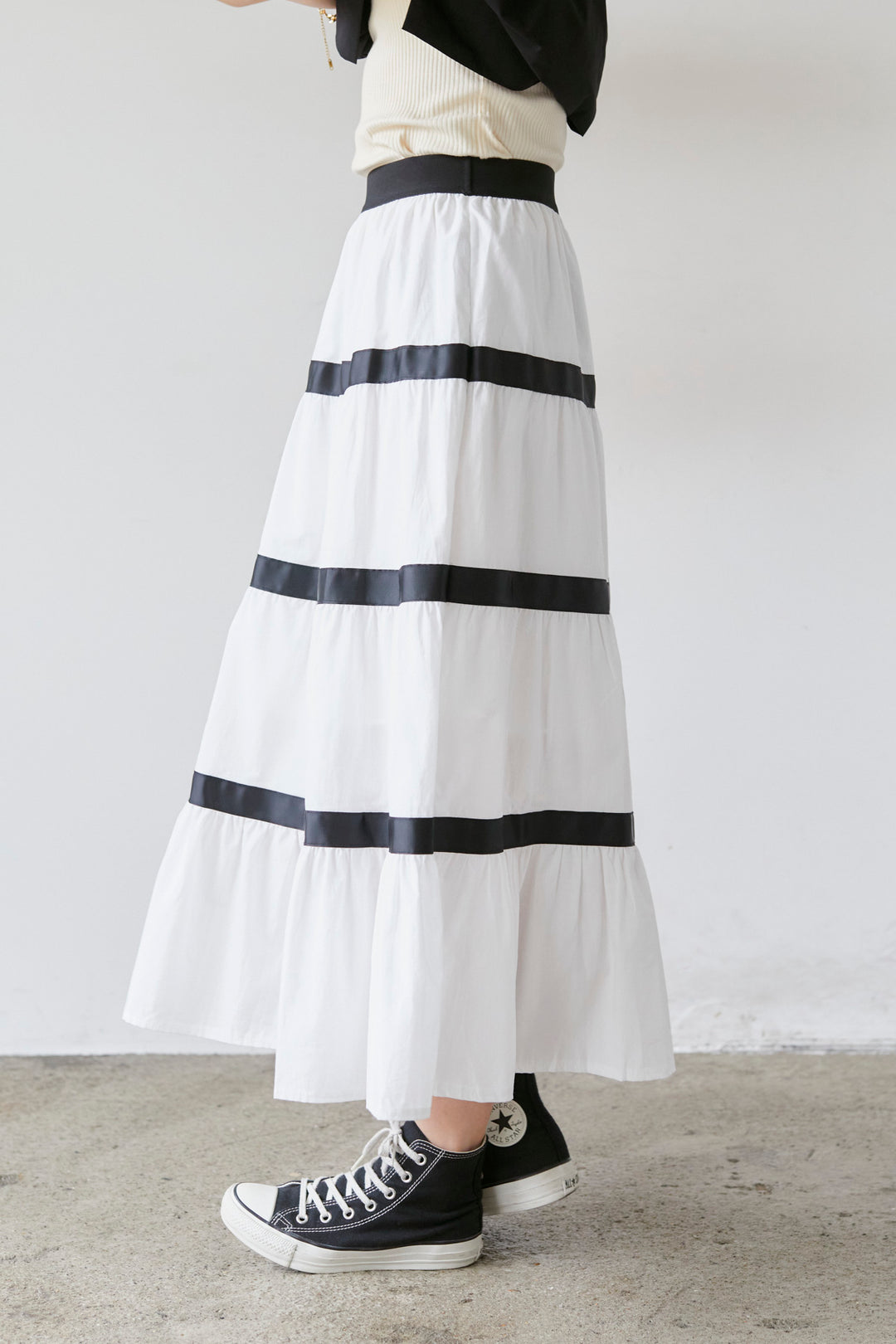 [予約]ティアードスカート