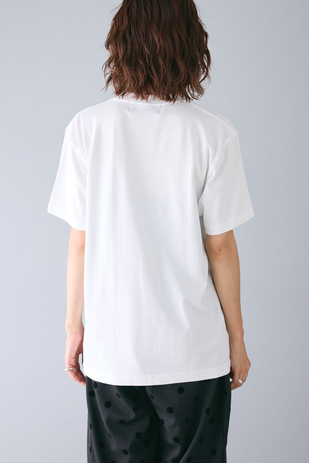 [予約/SET]フロッキーロゴTシャツ+ウエストデザインドットパンツ(2set)