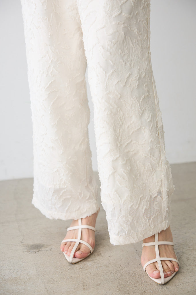 FRAY I.D｜フリンジジャガードパンツ | Rakuten Fashion(楽天