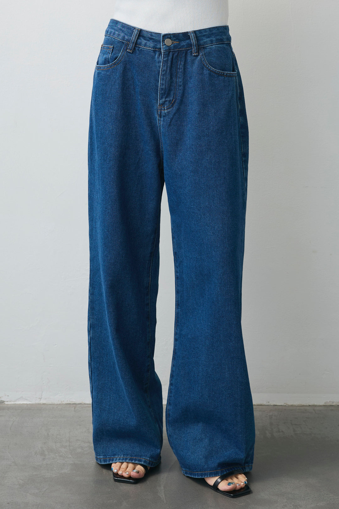 [予約]バックリボンデザインデニムパンツ