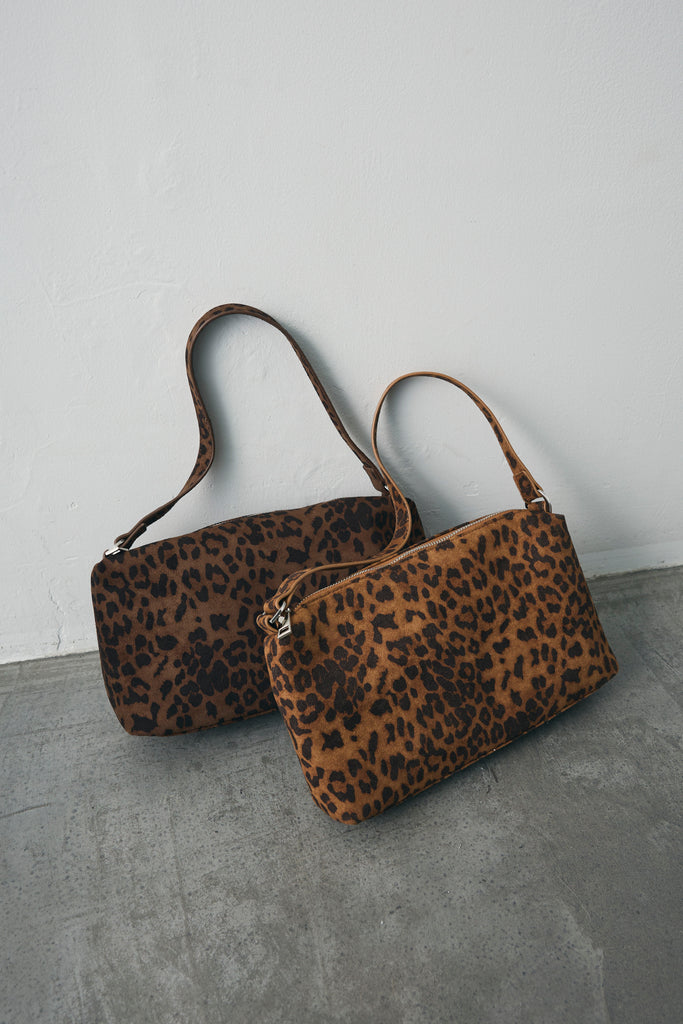 予約]レオパードショルダーバック – Frene