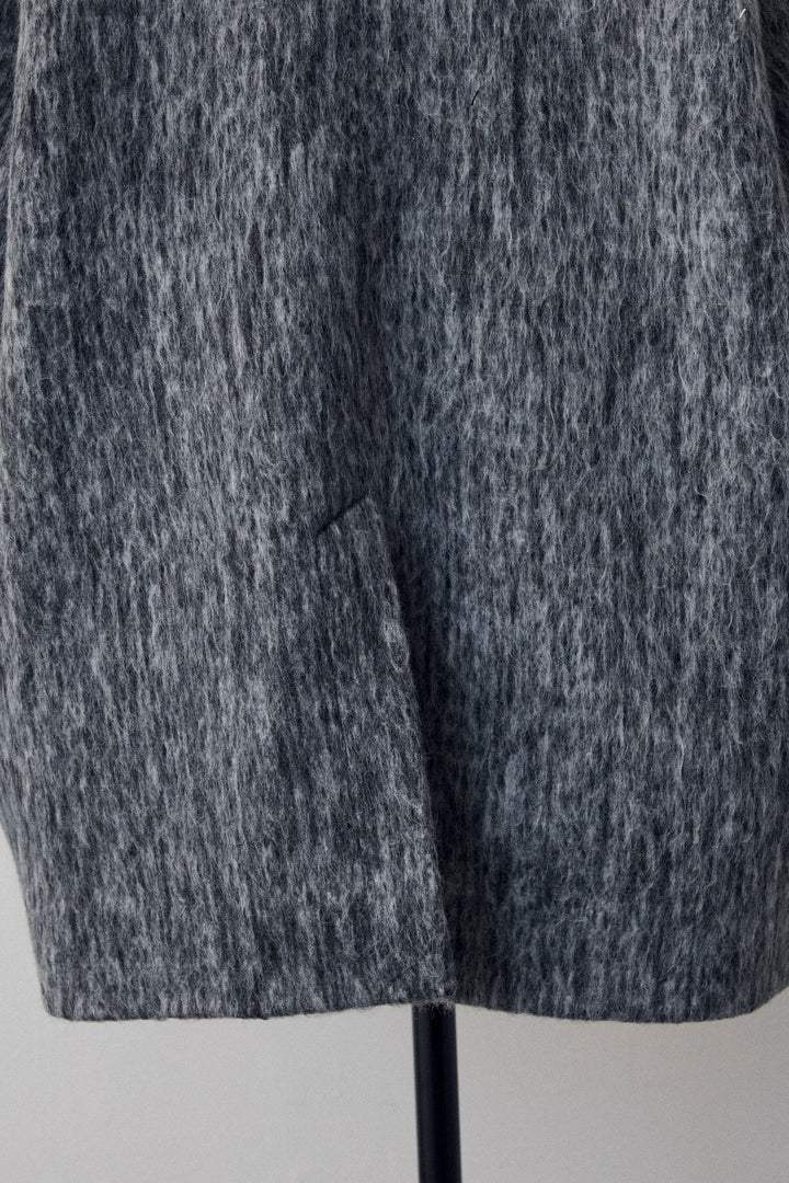 [予約]シャギーミドル丈コート