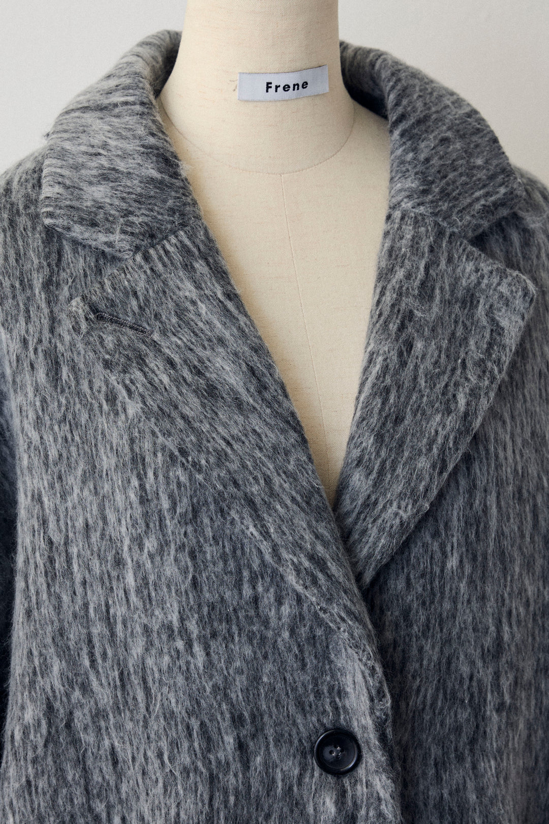 [予約]シャギーミドル丈コート