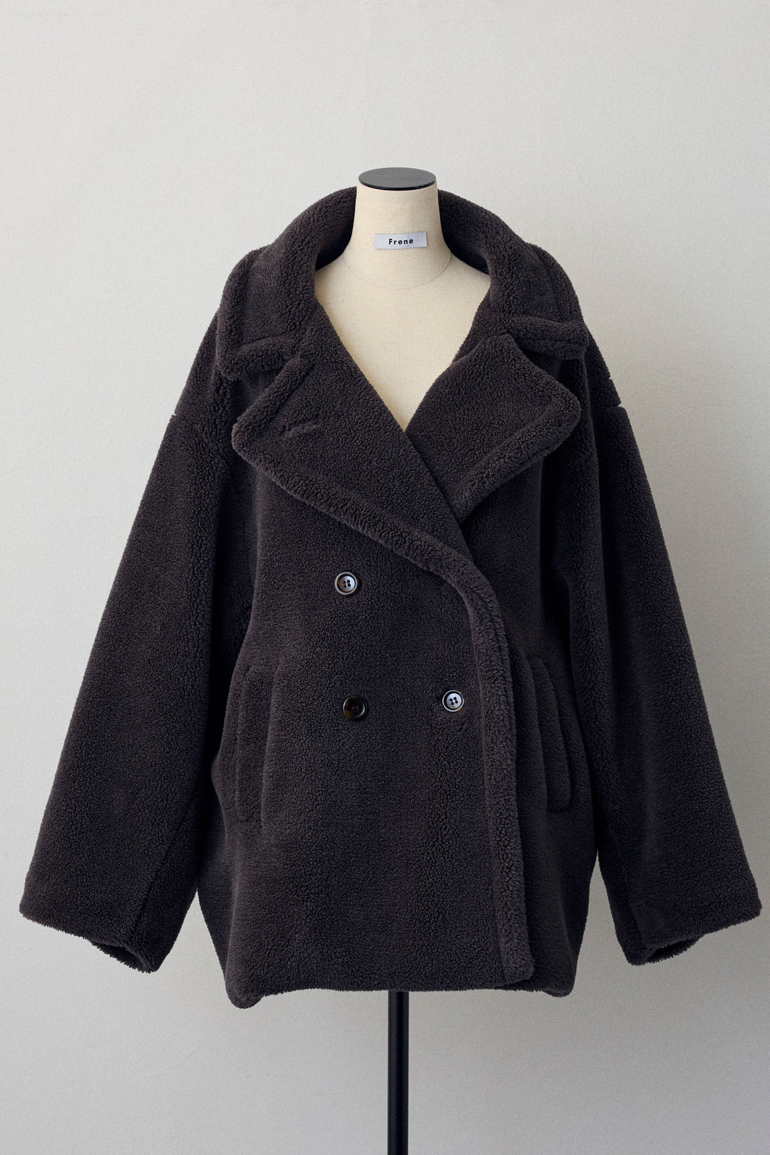 [予約]テディボアミディ丈コート