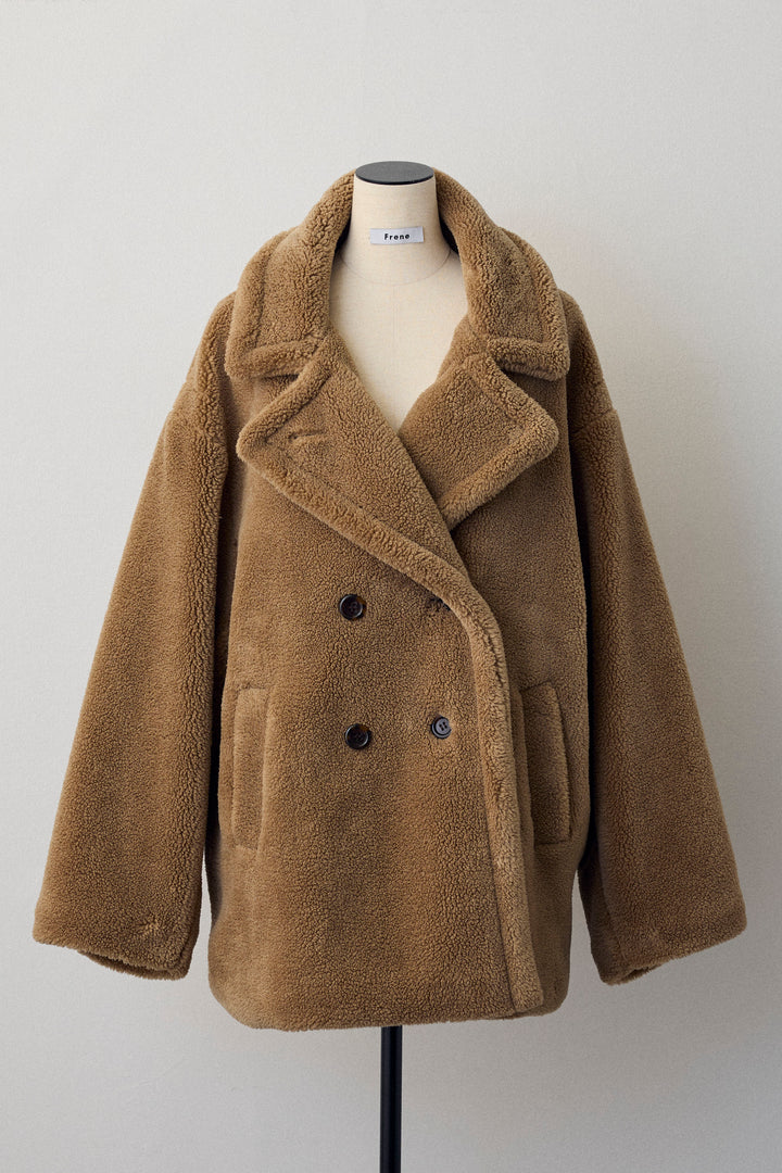 [予約]テディボアミディ丈コート