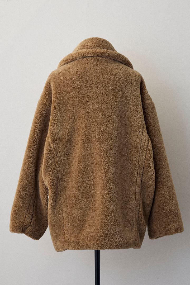 [予約]テディボアミディ丈コート