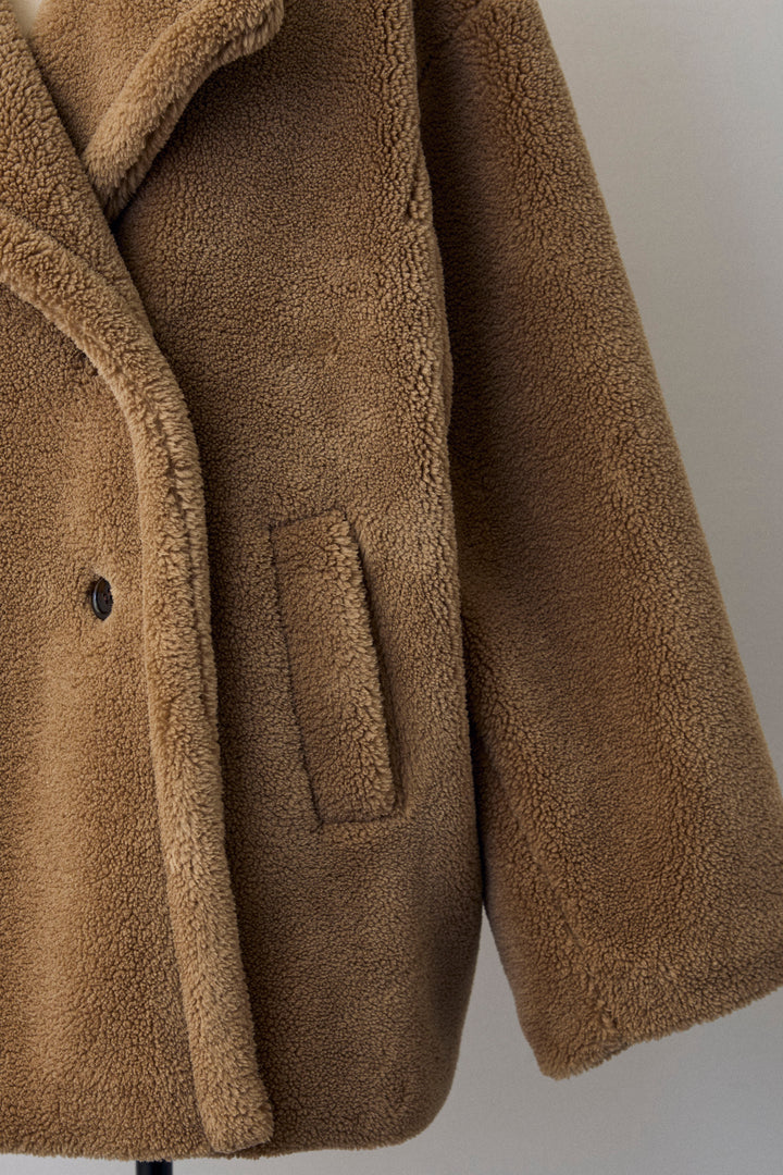 [予約]テディボアミディ丈コート