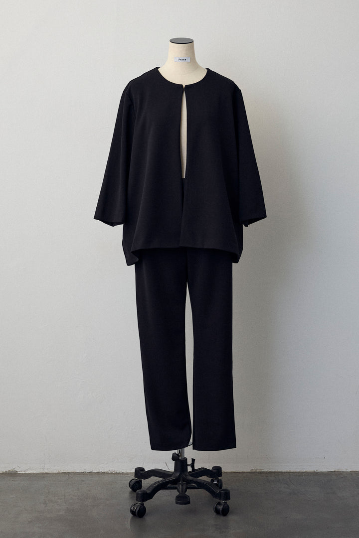 [予約]ノーカラージョーゼットセットアップ