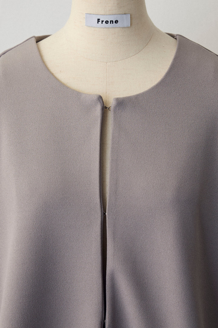 [予約]ノーカラージョーゼットセットアップ