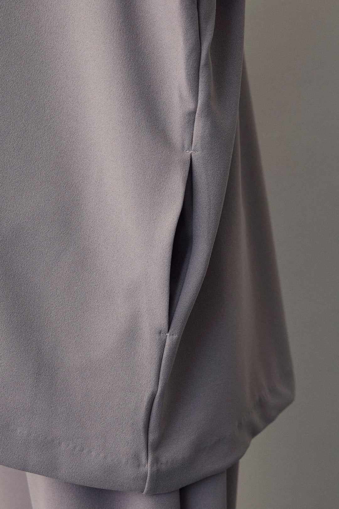 [予約]ノーカラージョーゼットセットアップ