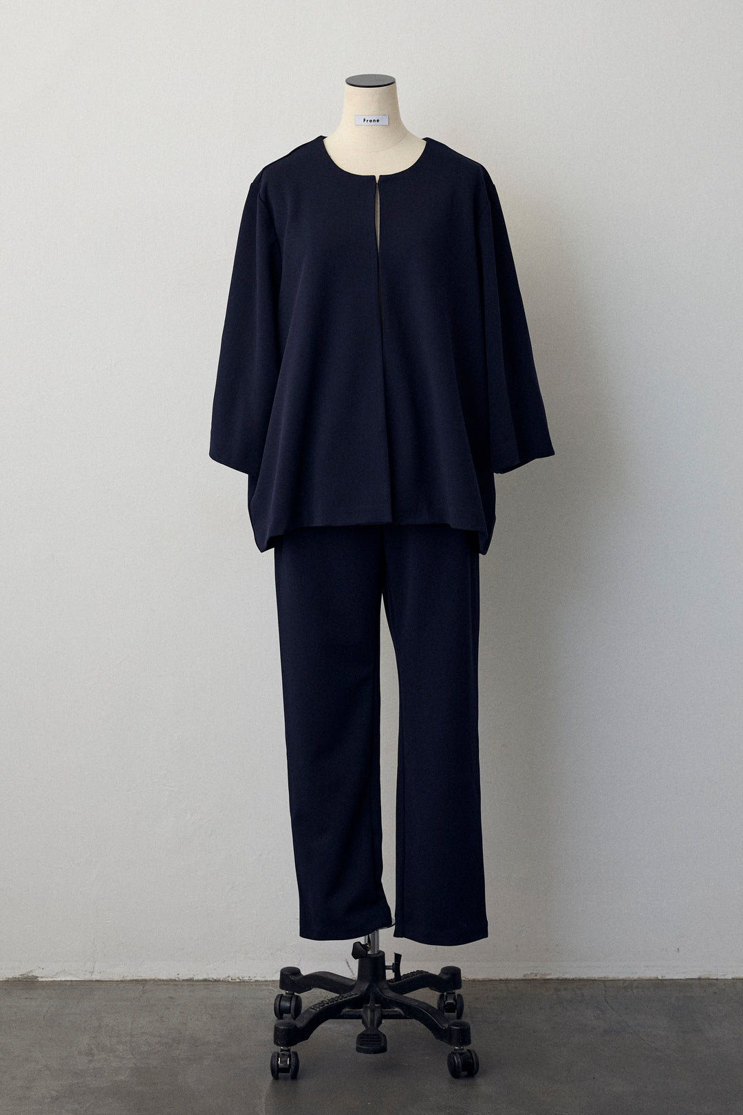 [予約]ノーカラージョーゼットセットアップ