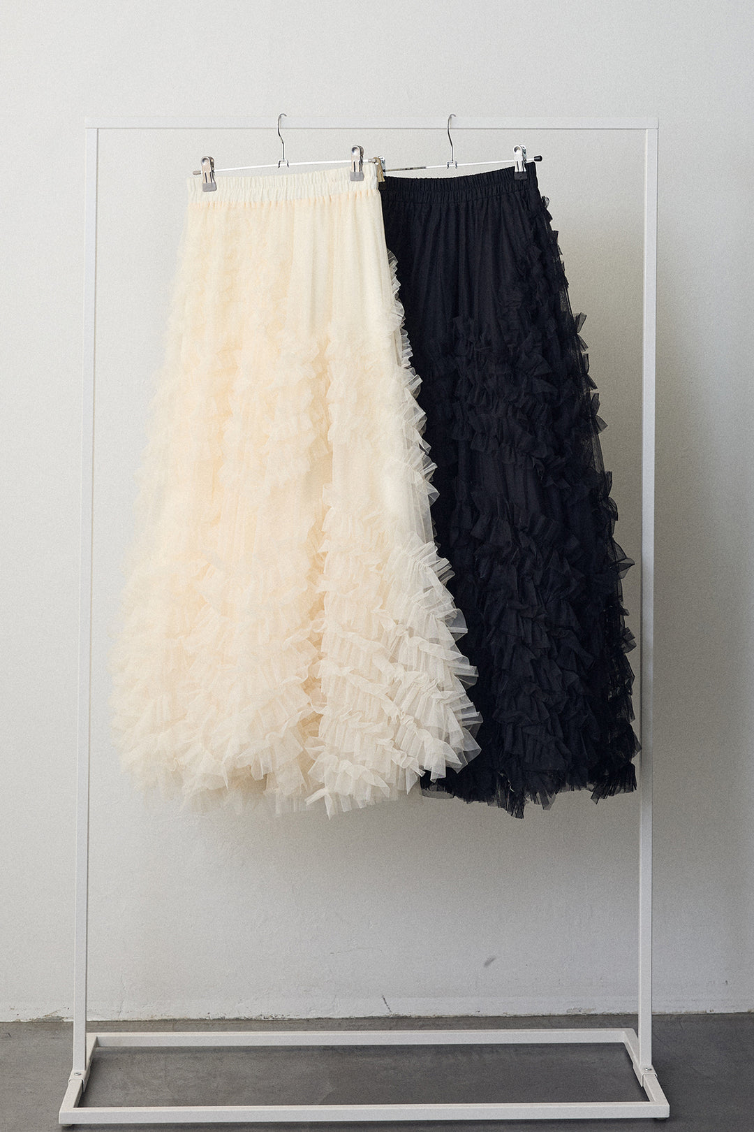 [予約/SET]スフレアシメチュールスカート+スフレアシメチュールスカート(2set)