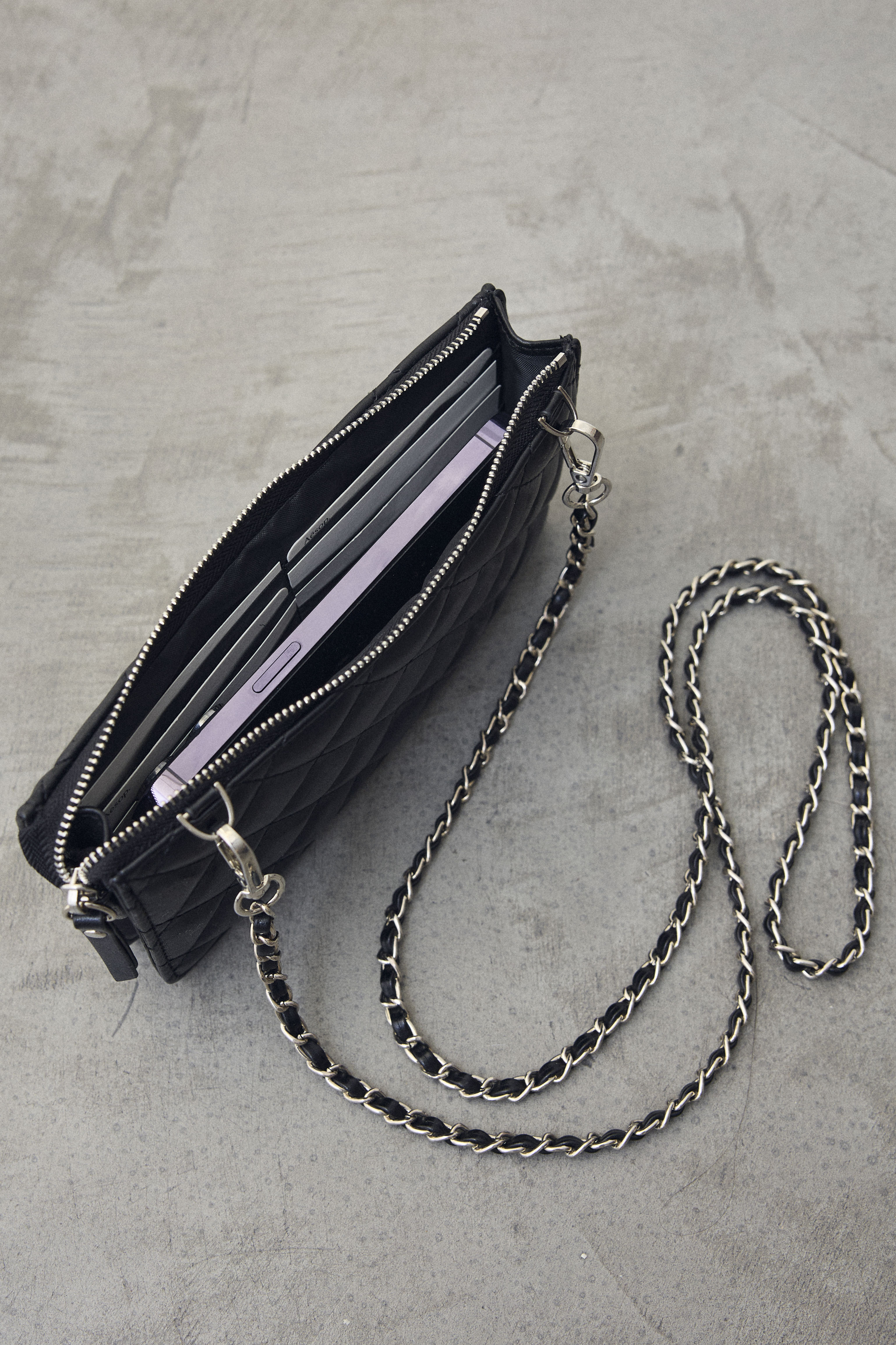 予約]ウォレットキルティングチェーンBAG – Frene