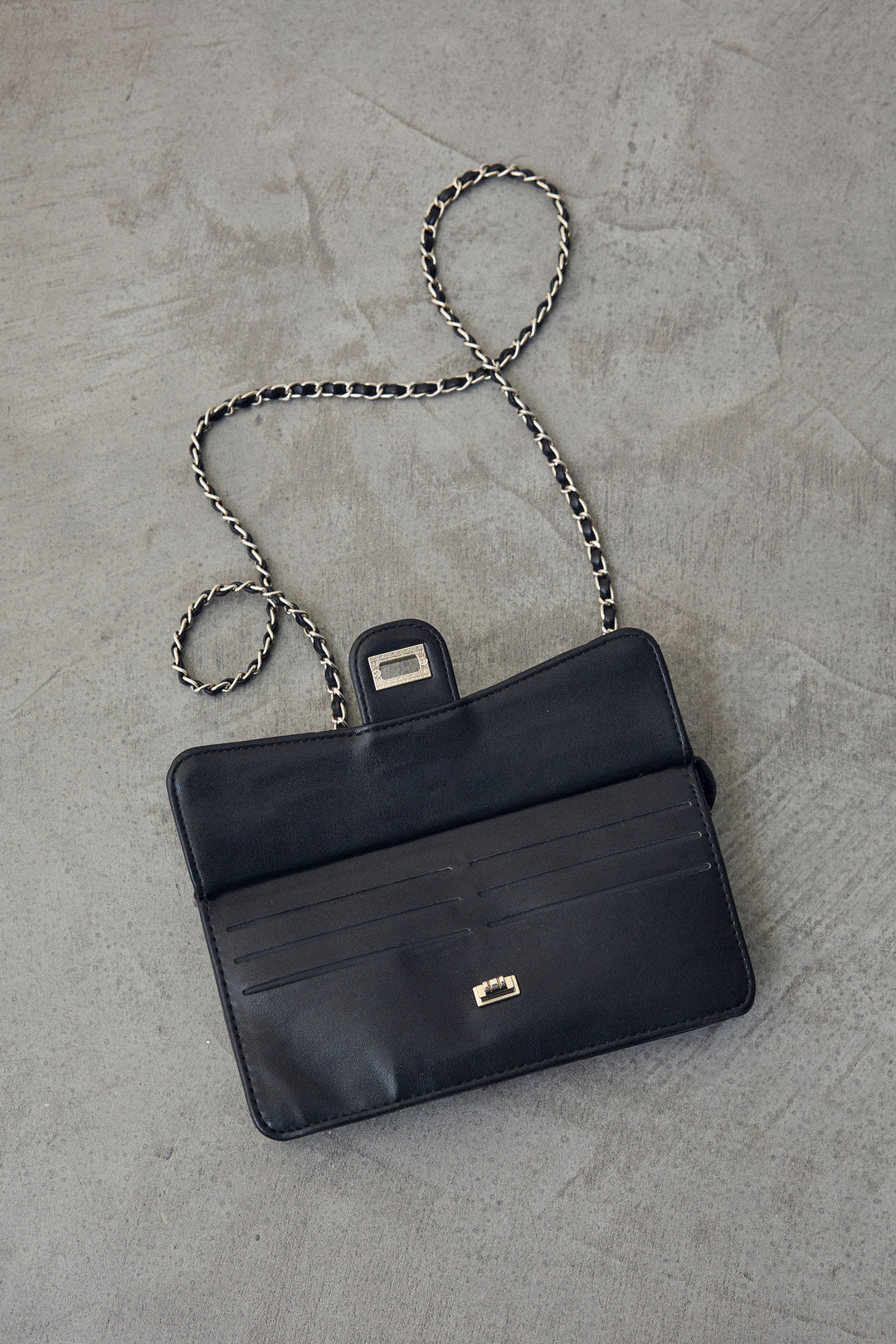 [予約]ウォレットキルティングチェーンBAG